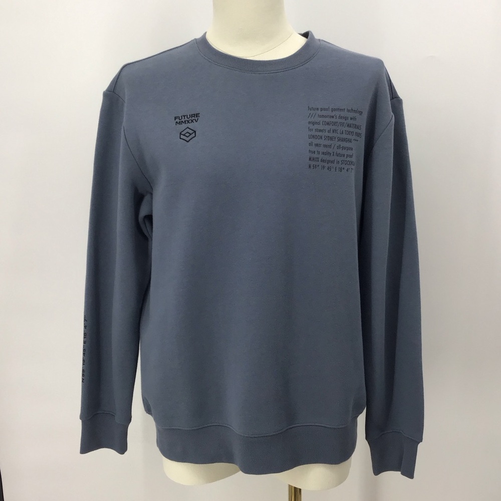 Divided Blue Crewneck Sweater size medium